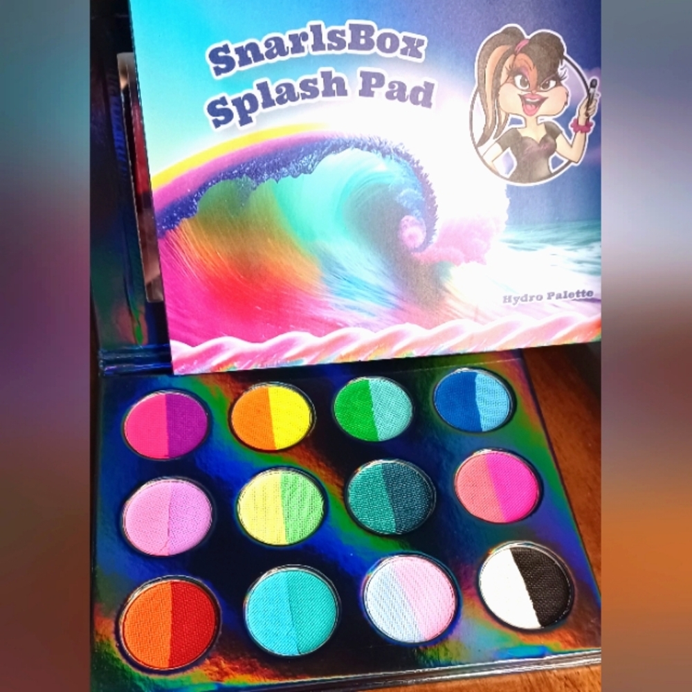 Snarlsbox Splashpad Hydro Palette Eye Shadows